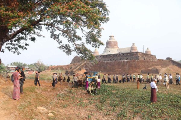The Cleaning of Mrauk U After Military Coup (2022)